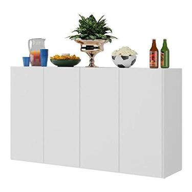 Imagem de Aparador Buffet 4 portas Alemanha Multimóveis Br3555 Branco