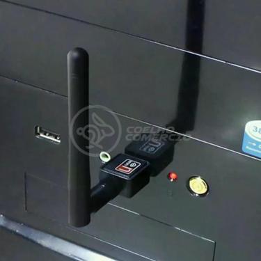 Imagem de Antena Usb 2.0 Receptor De Wifi Wireless Internet Sem Fio 1200Mbps 802.Inn Pc Notebook 4