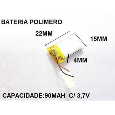 Imagem de (2 Pecas)bateria Óculos 3d Ativo Dlp Link Xd Education 90mah - bgb