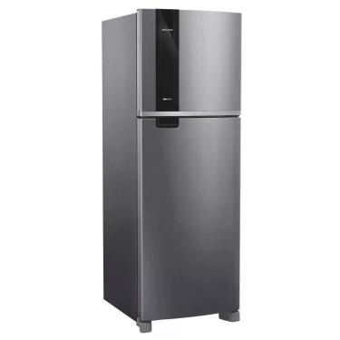 Imagem de Geladeira Brastemp Duplex Frost Free Inverter 385L Xpert Safe Power Smart Cold Turbo Freezer BRM46MK Inox