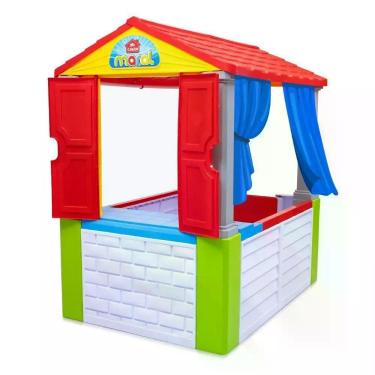 Imagem de Casinha Infantil para Brincar Mi Casita com Porta Janelas Interativas 