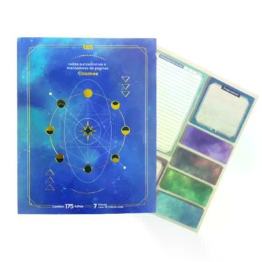 Imagem de Kit Bloco Adesivo Holic Cosmos Organizador Semanal Tris - 7x25fls
