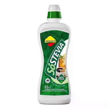 Imagem de Adoçante Lowçucar Stevia Líquido 65ml - Zero Calorias e Sem Glúten