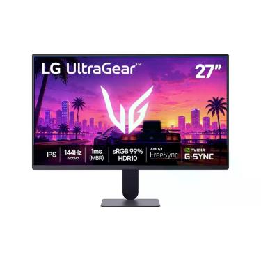 Imagem de Monitor Gamer LG UltraGear 27G411B 144Hz 1ms Tela FHD NVIDIA GSYNC AMD