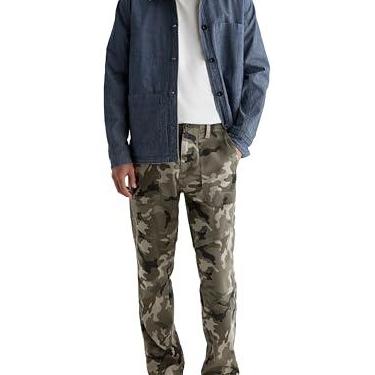 Imagem de AG Jeans Jeans masculino Wells Fatigue em Cool Air Camo Verde Multi, Cool Air Cam verde multi, 33W x 31L