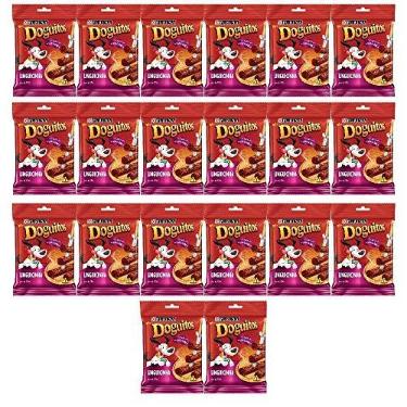 Imagem de Pack Petisco DOGUITOS Linguicinha Cães Adultos e Filhotes 45g com 20 unidades
