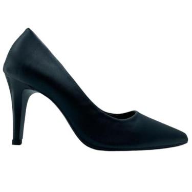 Imagem de Sapato Feminino Scarpin Salto Fino Alto 174 (Preto, BR, Adulto, Numérico, 40)