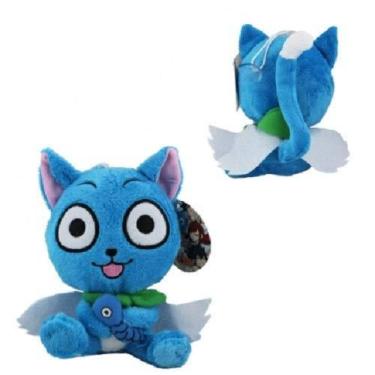 Imagem de Boneco Pelúcia Anime Happy Fairy Tail Incríveis 30cm