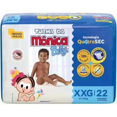Imagem de Fralda Turma da Mônica Baby XXG 22 Unidades