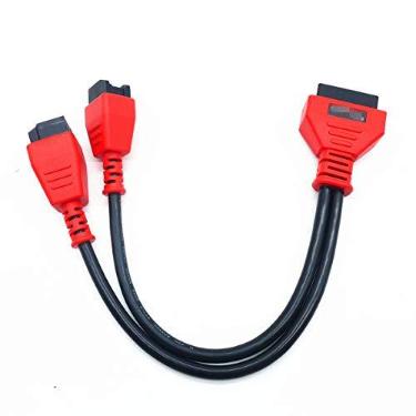 Imagem de Adaptador de cabo TIKSCIENCE para Chrysler 12+8 Conector de cabo de programação para Autel DS808 Maxisys MS905 906 908 PRO Elite Autel