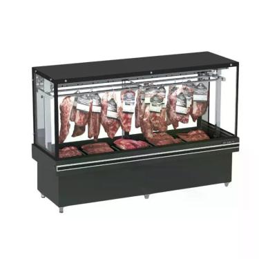 Imagem de Expositor de Carne 200CM EAVTG-200-R05 com Gancheira Refrimate Top Ar