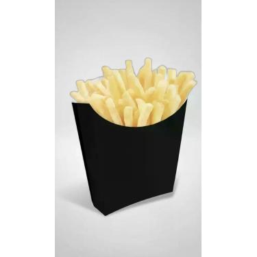 Imagem de Caixinha Batata Frita Preta 100un - Congratulations Store