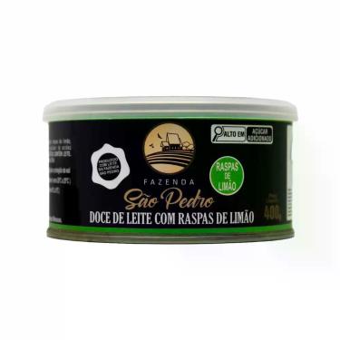 Imagem de Doce de Leite com RASPAS DE LIMÃO - Faz São Pedro 400g 