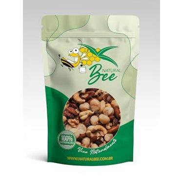 Imagem de Mix Premium de Castanhas: Macadâmia, Caju, Pará, Amêndoa e Nozes - Sem Amendoim e Sem Sal (500g) | Delícias Nutritivas para o Seu Dia a Dia!