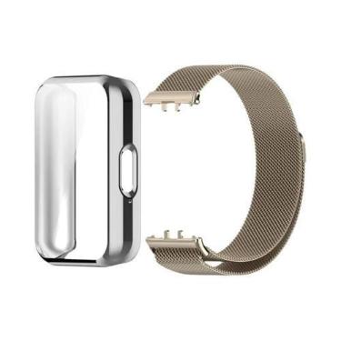 Imagem de Pulseira De Metal Milanese Loop Em Aço Inoxidável Para Samsung Galaxy 