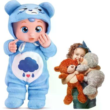 Imagem de Brinquedo Ursinho Carinhoso Azul Para Sua Filha Presente Dia Das Crian