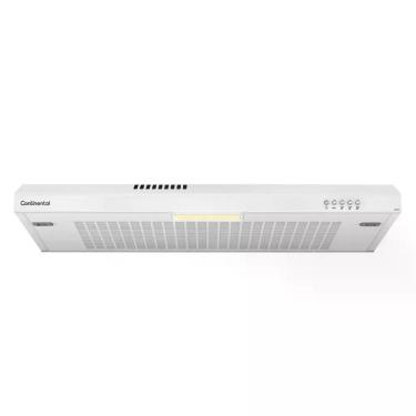 Imagem de Depurador de Ar Continental 80cm Branco Alto Poder de Sucção e 3 Velocidades (DC8PW) 127V