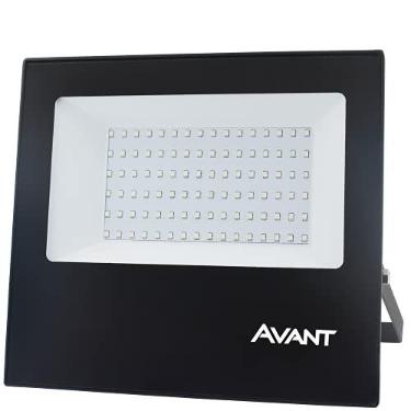 Imagem de AVANT 259601373 Refletor Led Slim, Im100. Br6500 K, Bivolt, 7500, Luz Branca