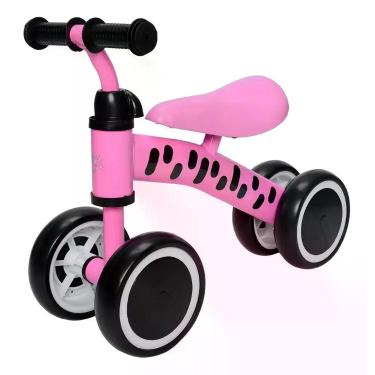 Imagem de Bicicleta Zippy Toys Andador Infantil Rosa 2 a 4 anos - Bel