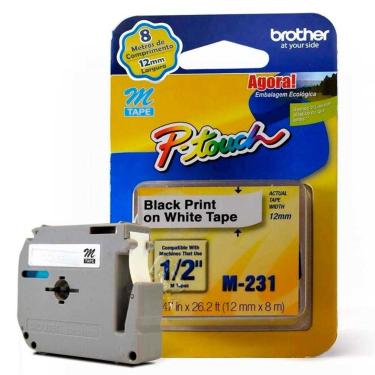 Imagem de Fita para Rotulador 12mm - 8 metros - Brother M23