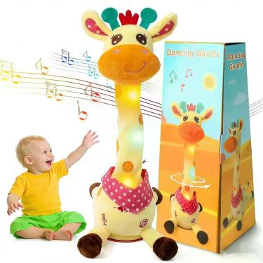 Imagem de Pelúcia Girafa Dançante, Falante e Musical FATIRO para Bebês