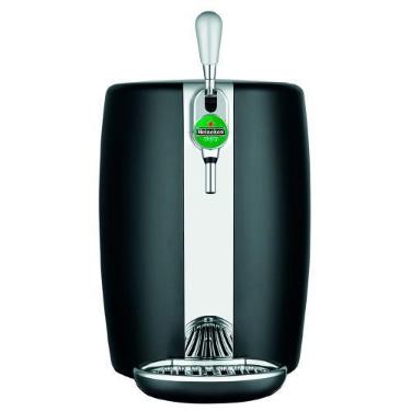 Imagem de Chopeira Beertender Krups Heineken com Capacidade de 5 Litros Preta - 