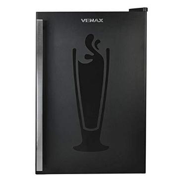 Imagem de Visa Cooler Expositor Cervejeiro 100L Black 220V EXPMBK - Venax Preto Fosco
