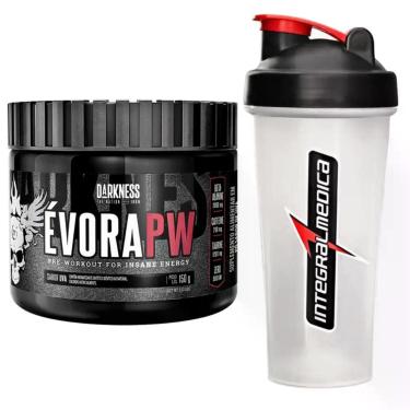 Imagem de Evora Pré Treino 150g + Coqueteleira 1 Dose Integralmedica, Uva