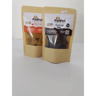 Imagem de Combo Biscoito Artesanal de Carne com Abóbora + Alfarroba 100g cada - 