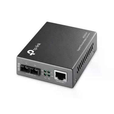 Imagem de Conversor de Mídia MC200CM Gigabit Multimodo SC-UPC Alcance Até 0,5KM em Fibra Estrutura Robusta Compacta TP-Link