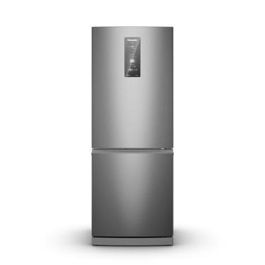 Imagem de Geladeira Intuitive+ Panasonic BB64 Frost Free Inverter 475L Aço Escov