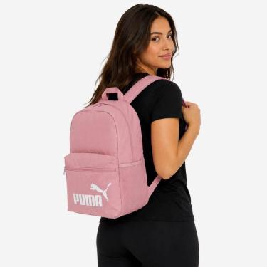 Imagem de Mochila Puma Phase BP Rosa e Branca, Único