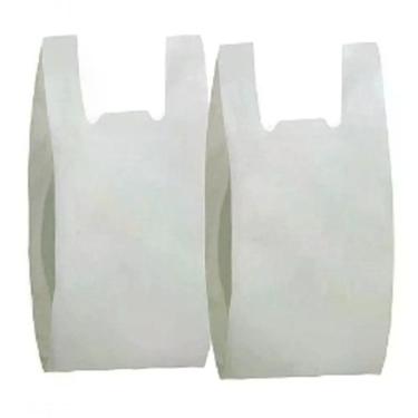 Imagem de Sacola Plástica Reciclada Reforçada 35x50 Branca 1KG Resistente para Comércio Higipack