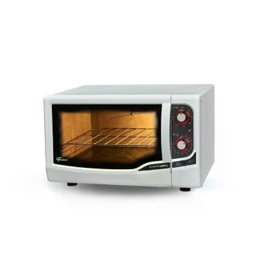 Imagem de Forno Elétrico de Bancada Fischer Gourmet Grill 44L 1775W com Timer Luz Interna Preto 110V