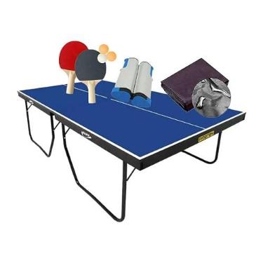 Imagem de MESA PING PONG MDF 25mm 1090 KLOPF + KIT Completo 5091 + Capa