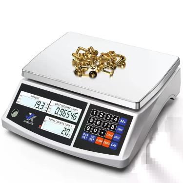 Imagem de Balança de Contagem JINXUAN 15kg x 0,1g lb/g/kg/oz 110V