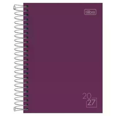 Imagem de Agenda 2027 M3 espiral diária colorida Spice 160 fls Tilibra Cor:Roxo,