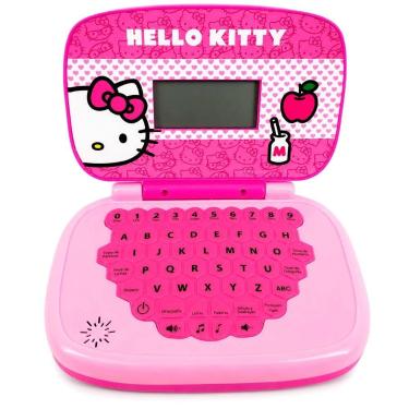 Imagem de Notebook Educativo Hello Kitty Infantil Bilíngue Português Inglês 14 A