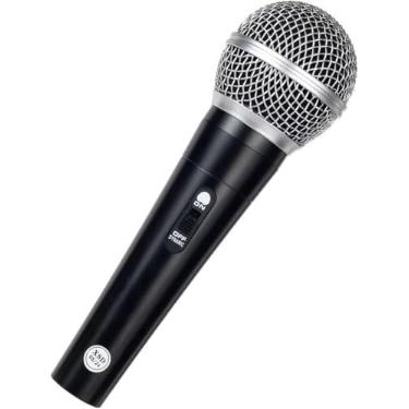 Imagem de Microfone Profissional Dinâmico SM-58 com Imã Neodímio, Padrão Cardióide, Chave Liga/Desliga, Cabo XLR/P10 3m, Suporte para Pedestal e Bolsa - Ideal para Voz, Canto, Palestras, Igrejas e Shows