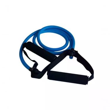 Imagem de Elástico Extensor Athletic Carga Leve para Treino Funcional Fitness e Fortalecimento Muscular com Pegadores Ergonômicos