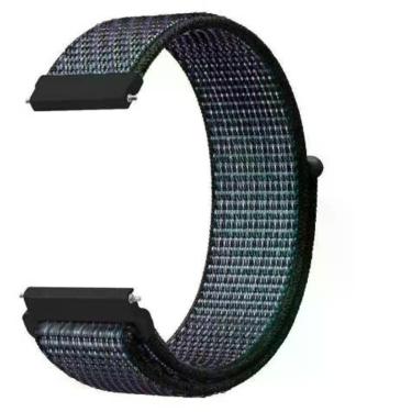 Imagem de Pulseira 20mm Nylon Bight para Relógio Smartwatch com Pinos - Poolsy, 