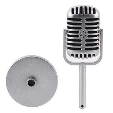 Imagem de Microfone de Adereço para Shows de Dança, Prática de Filme Com Design Leve e Compacto, Microfone de Adereço Altamente Simulado para Adereços Fotográficos, Brinquedos Infantis,