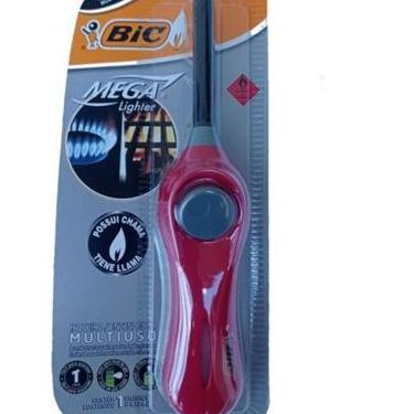 Imagem de 2 Acendedor Fogão Forno Vela Bic Lareira Pratico Para Usar - Bi Mega L