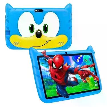Imagem de Tablet Infantil Com 64GB Ideal Para Estudos E Vídeos - Sonic, 64GB, Az