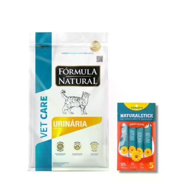 Imagem de Ração Fórm Nat Vet Care Urinária Gatos Adultos 7kg + Brinde - Adimax