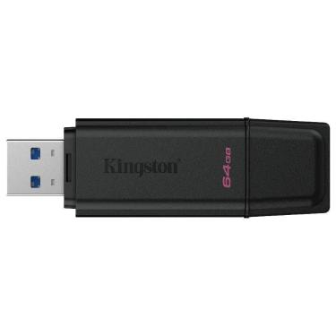 Imagem de Pen Drive 64GB Kingston DataTraveler Exodia, USB 3.2, Preto - DTXG2/64