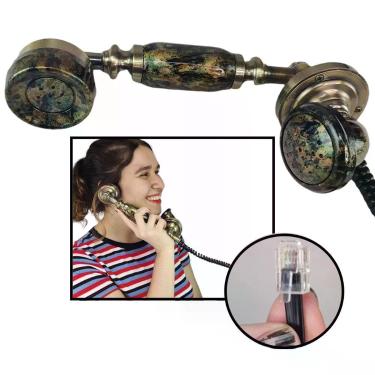 Imagem de Gancho Monofone Telefone Fixo Moderno Restaurante Ambiente