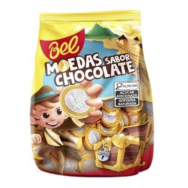 Imagem de Bel Moedas Sabor Chocolate 500g