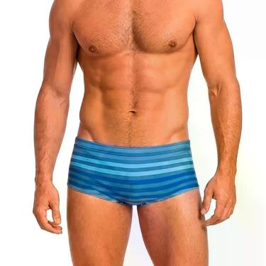 Imagem de Sunga Praia Estampada Adulto Lupo 28973-014, Azul, M