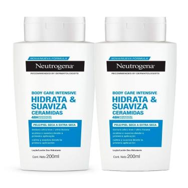 Imagem de Kit 2 Hidratante Corporal Neutrogena Body Care Intensive Hidrata & Sua